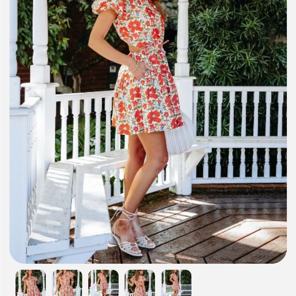 Vici Collection floral mini dress - Picture 2 of 6
